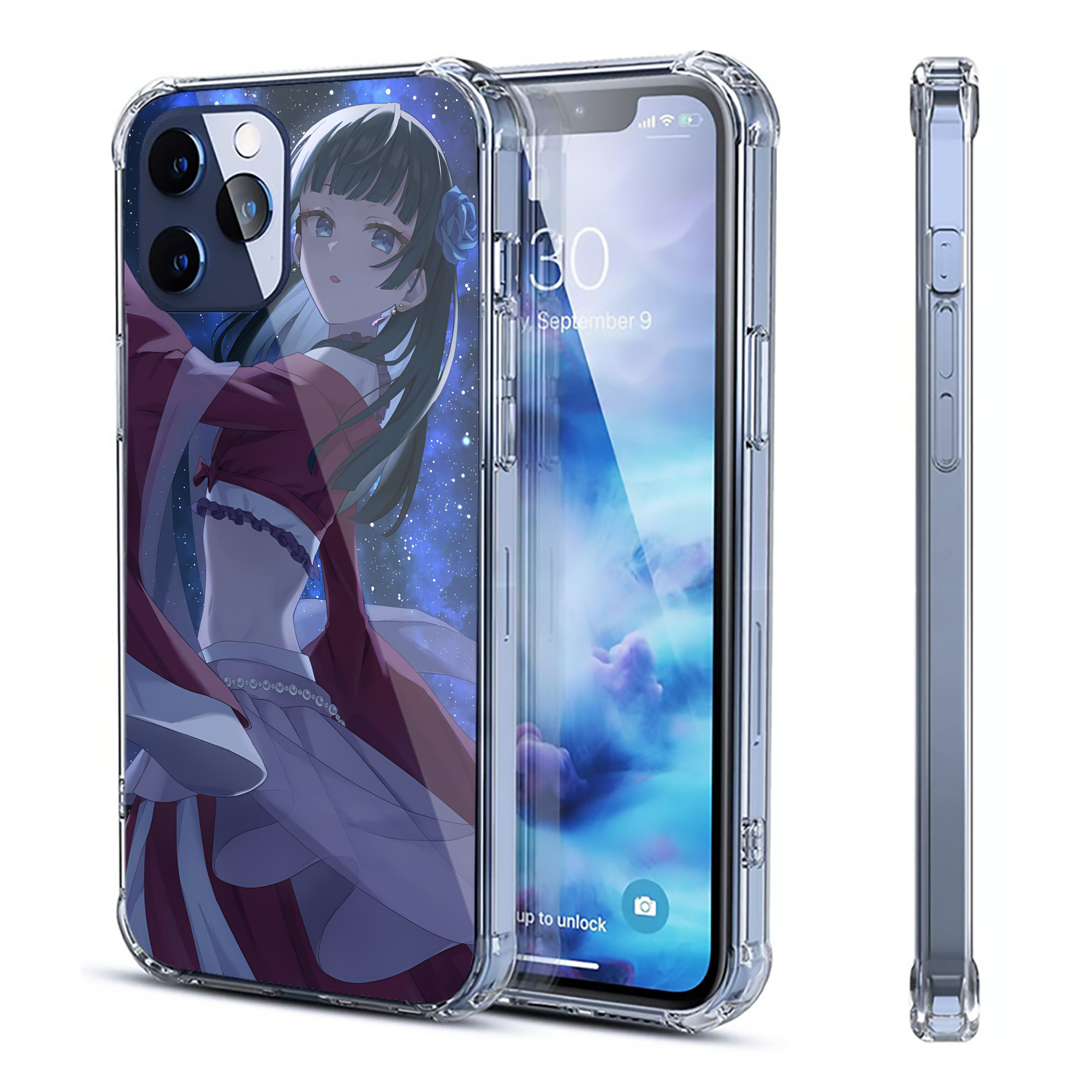 （画像用） 薬屋のひとりごと The Apothecary Diaries 【iPhone 12シリーズ対応】透明スマホケース（クリアソフトケース）